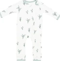 Kyte Baby Zippered Romper - Eucalyptus (3-6M)