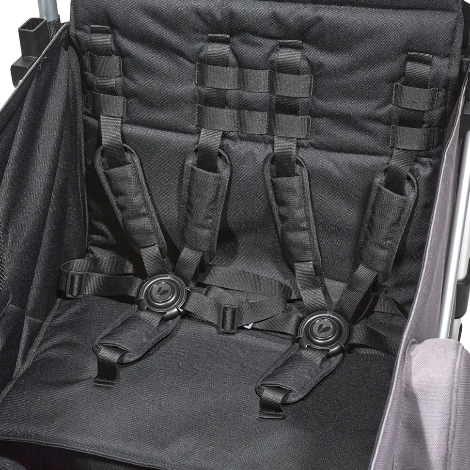 Larktale Caravan (3 Seater) Stroller Wagon Bundle - Mornington Gray