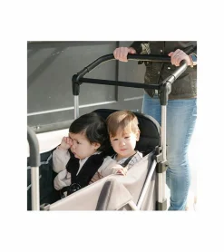 Larktale Caravan (4 Seater) Stroller Wagon Bundle - Mornington Gray