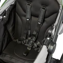 Larktale Caravan Coupe V2 (2 Seater) Stroller Wagon - Gray / Black