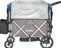 Larktale Caravan Stroller Wagon Canopy Set of 2 - Freshwater Blue