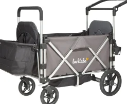 Larktale Caravan Stroller Wagon Complete - Mornington Gray/Byron Black