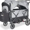 Larktale Caravan V2 (2 Seater) Stroller Wagon - Gray/Black
