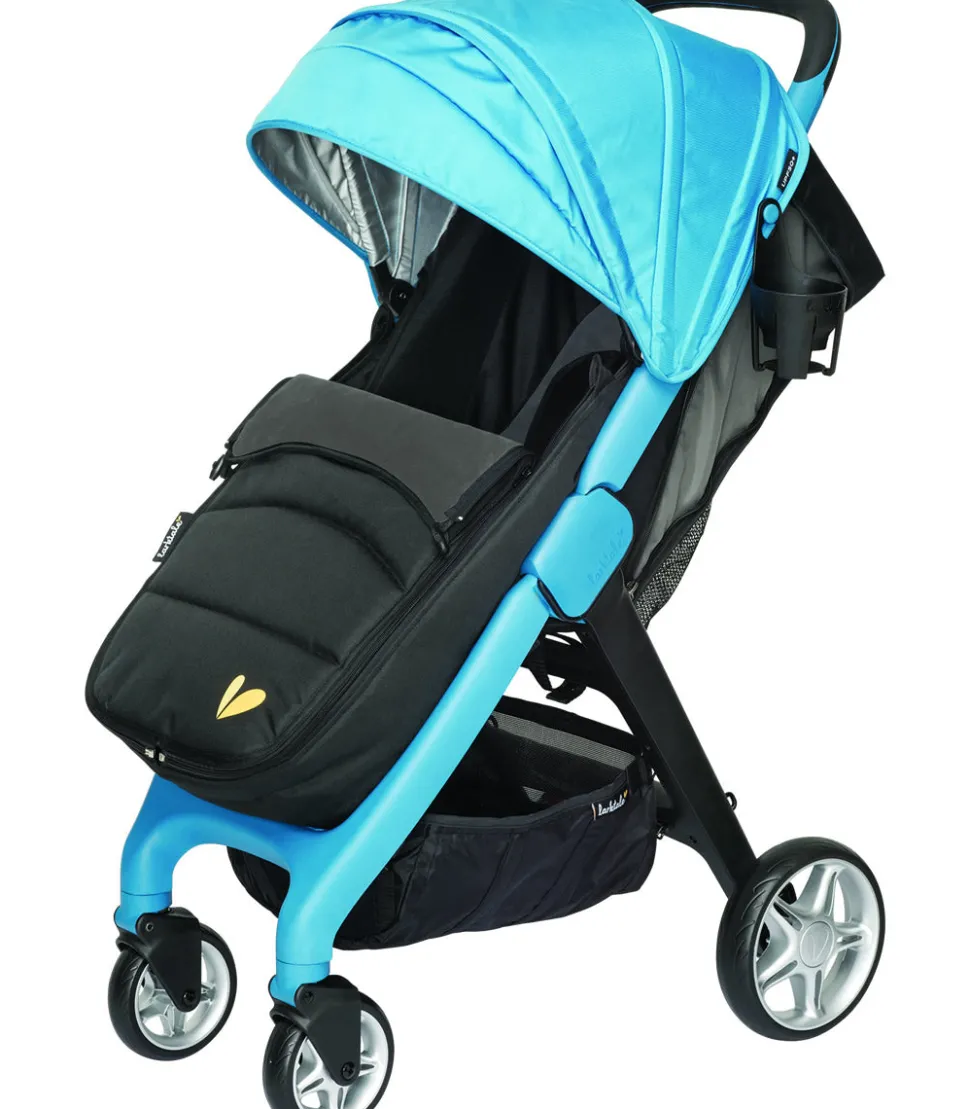 Larktale Chit Chat Compact Stroller Winter Bundle - Longreef Navy / Black