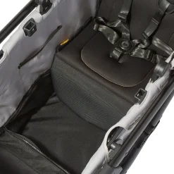 Larktale Crossover V2 (2 Seater) Convertible Stroller Wagon - Byron Black