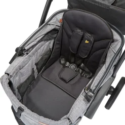 Larktale Sprout Single-to-Double Stroller Wagon - Byron Black