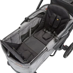 Larktale Sprout Single-to-Double Stroller Wagon - Byron Black