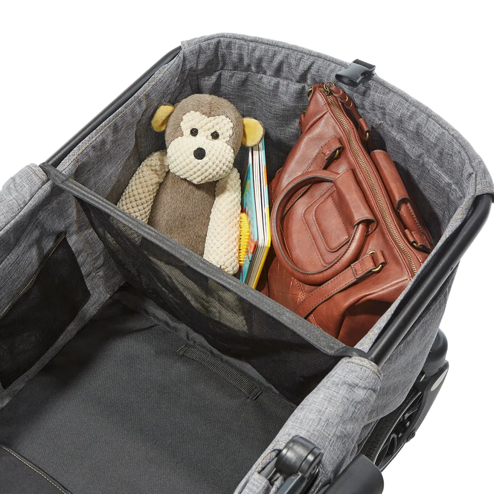 Larktale Sprout Single-to-Double Stroller Wagon - Byron Black