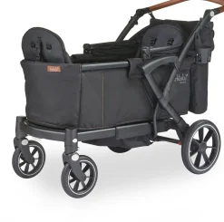 Larktale Sprout V2 Single-to-Double Stroller Wagon - Byron Black