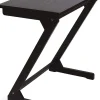 Lipper International Wooden Zig Zag Table - Espresso