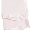 Little Giraffe Velvet Deluxe Baby Blanket - Pink