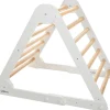 Little Partners Learn N Climb Triangle - Soft White / Natural (Unassembled)