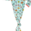 Little Sleepies Bamboo Viscose Infant Knotted Gown - Pool Party