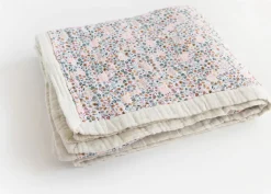 Little Unicorn Cotton Muslin Big Kid Quilt - Pressed Petals