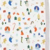 Little Unicorn Cotton Muslin Baby Quilt - Christmas Time