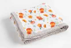 Little Unicorn Cotton Muslin Big Kid Quilt - Georgia Peach