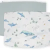 Little Unicorn Cotton Muslin Toddler Pillowcase, 2 Pack - Whales