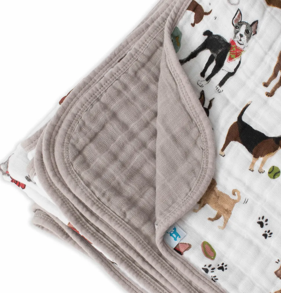 Little Unicorn Cotton Muslin Quilt - Woof