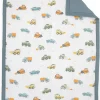 Little Unicorn Cotton Muslin Toddler Comforter - Work Trucks