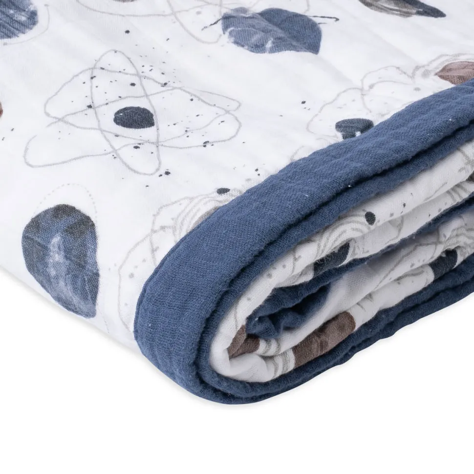Little Unicorn Cotton Muslin Big Kid Quilt - Planetary