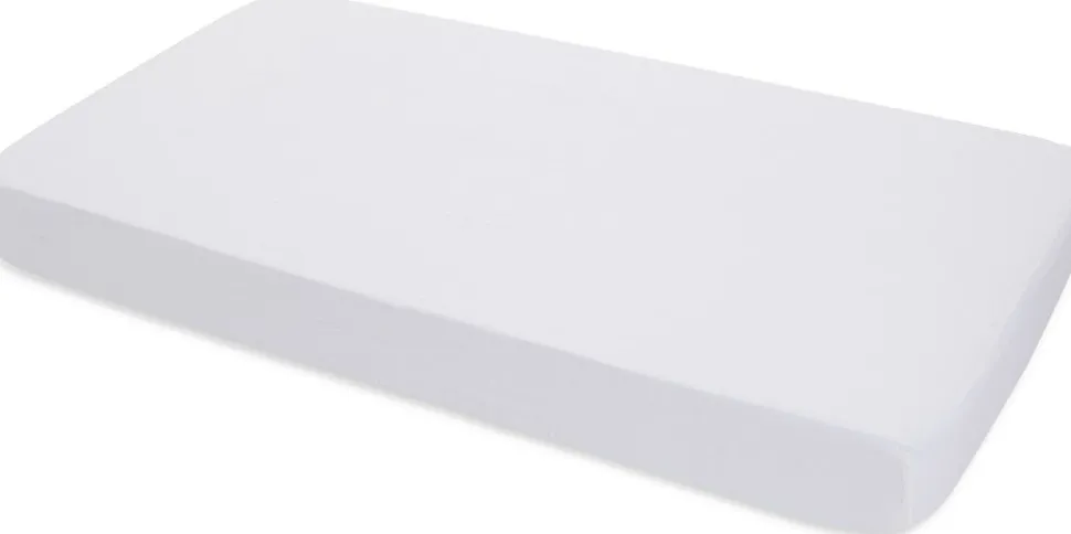 Little Unicorn Cotton Muslin Fitted Crib Sheet - White