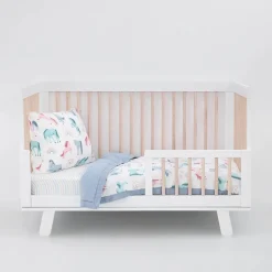 Little Unicorn Cotton Muslin Toddler Bedding 3 Piece Set - Unicorns