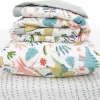 Little Unicorn Cotton Muslin Toddler Bedding 3 Piece Set - Boho Dino