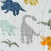 Little Unicorn Cotton Muslin Big Kid Quilt - Dino Friends