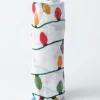 Little Unicorn Cotton Muslin Swaddle - Christmas Bulbs
