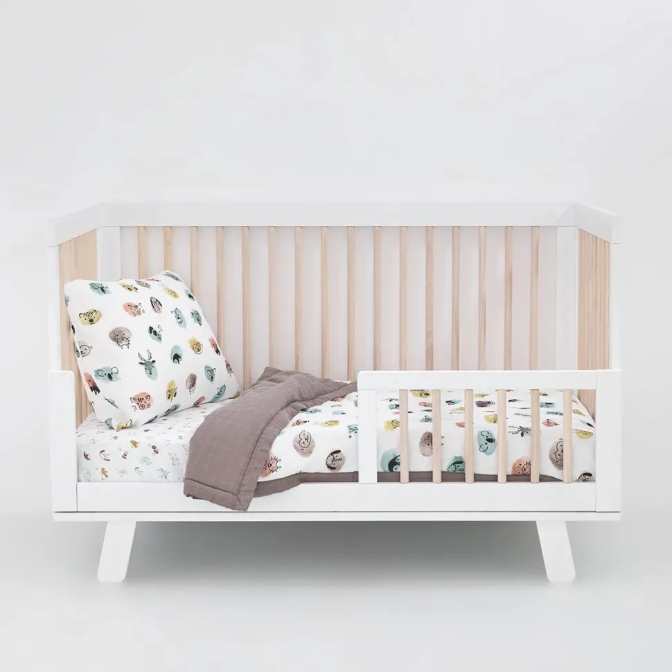 Little Unicorn Cotton Muslin Toddler Comforter - Watercolor Critters