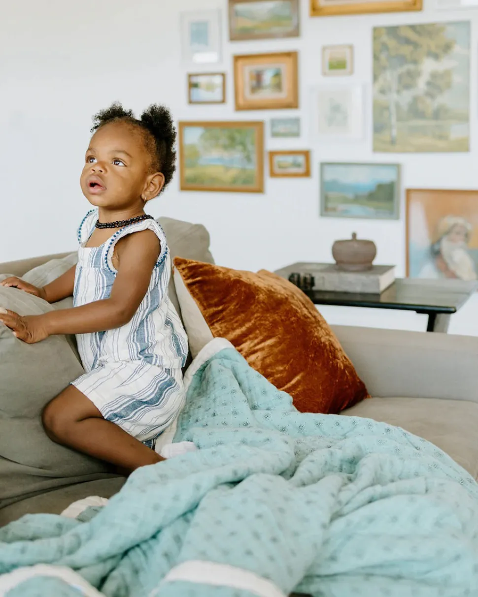 Little Unicorn Cotton Muslin Big Kid Quilt - Wallflower