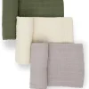 Little Unicorn Cotton Muslin Swaddle 3 Pack - Fern 2