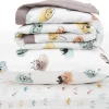 Little Unicorn Cotton Muslin Toddler Bedding 3 Piece Set - Watercolor Critters