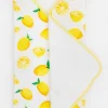 Little Unicorn Infant Hooded Towel - Lemon