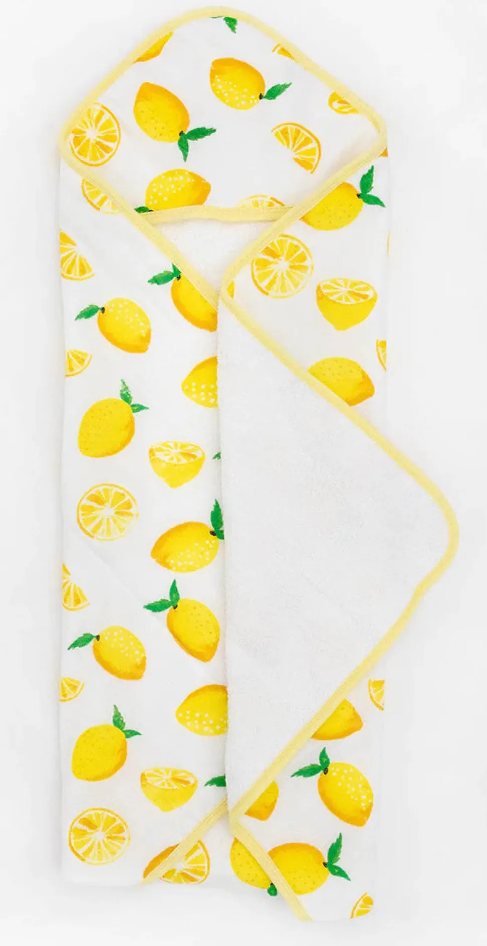 Little Unicorn Infant Hooded Towel - Lemon