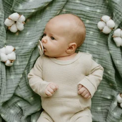 Little Unicorn Organic Cotton Muslin Swaddle Blanket 2 Pack - Sage Suns