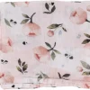 Little Unicorn Organic Cotton Muslin Swaddle Blanket - Watercolor Floret