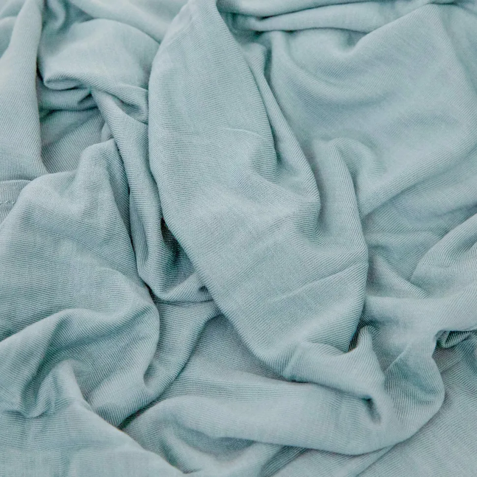 Little Unicorn Stretch Knit Swaddle Blanket - Harbor