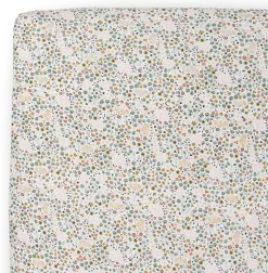 Little Unicorn Stretch Knit Crib Sheet - Pressed Petals