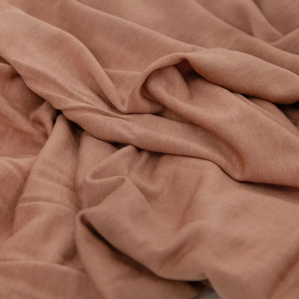 Little Unicorn Stretch Knit Swaddle Blanket - Terracotta