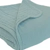 Lou Lou & Company Cloud Muslin Quilt - Steel, Small