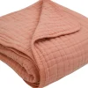 Lou Lou & Company Cloud Muslin Quilt - Rose, Large