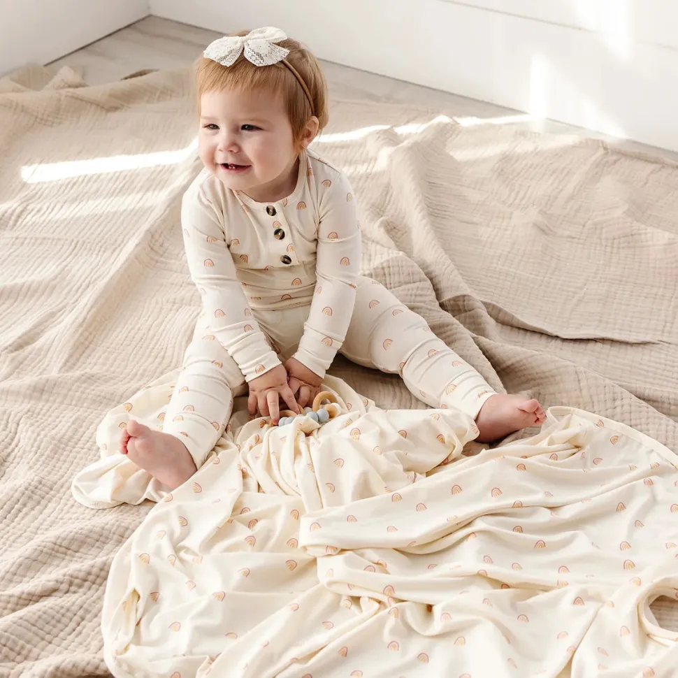 Lou Lou & Company Swaddle Blanket - Roxy