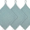 Lou Lou & Company Washcloth, 3 Pack - Steel