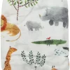 Loulou Lollipop Luxe Fitted Crib Sheet - Safari Jungle