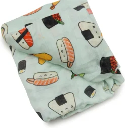 Loulou Lollipop Luxe Fitted Crib Sheet - Sushi