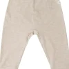 Loulou Lollipop Pants in TENCEL - Heather Oatmeal (0-3 M)