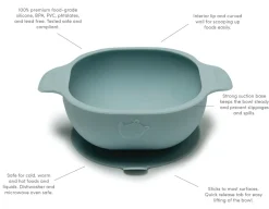 Loulou Lollipop Silicone Snack Bowl - Born to be Wild - Cream