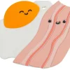 Loulou Lollipop Silicone Teether - Bacon and Egg