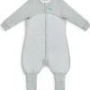 Love To Dream Long Sleeve Sleep Suit Original Cotton Moderate, 12-24 M - Stardust Grey